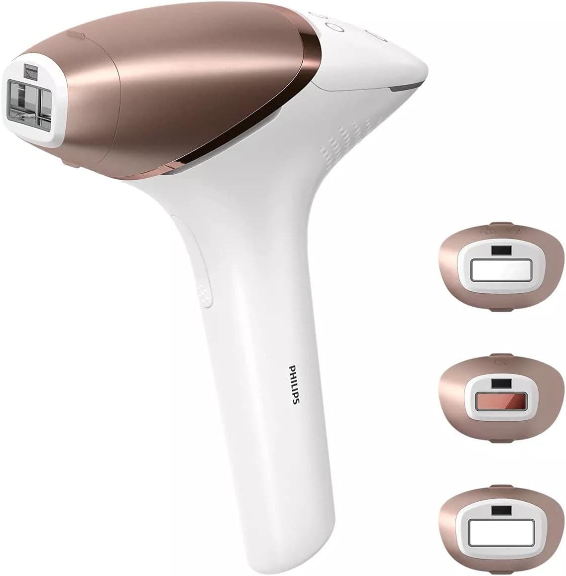 Philips Lumea IPL | Hair Removal | 9000 Series | SenseIQ Technology | 3 Attachments | Body, Face, Precision | Cordless Use | BRI955/60