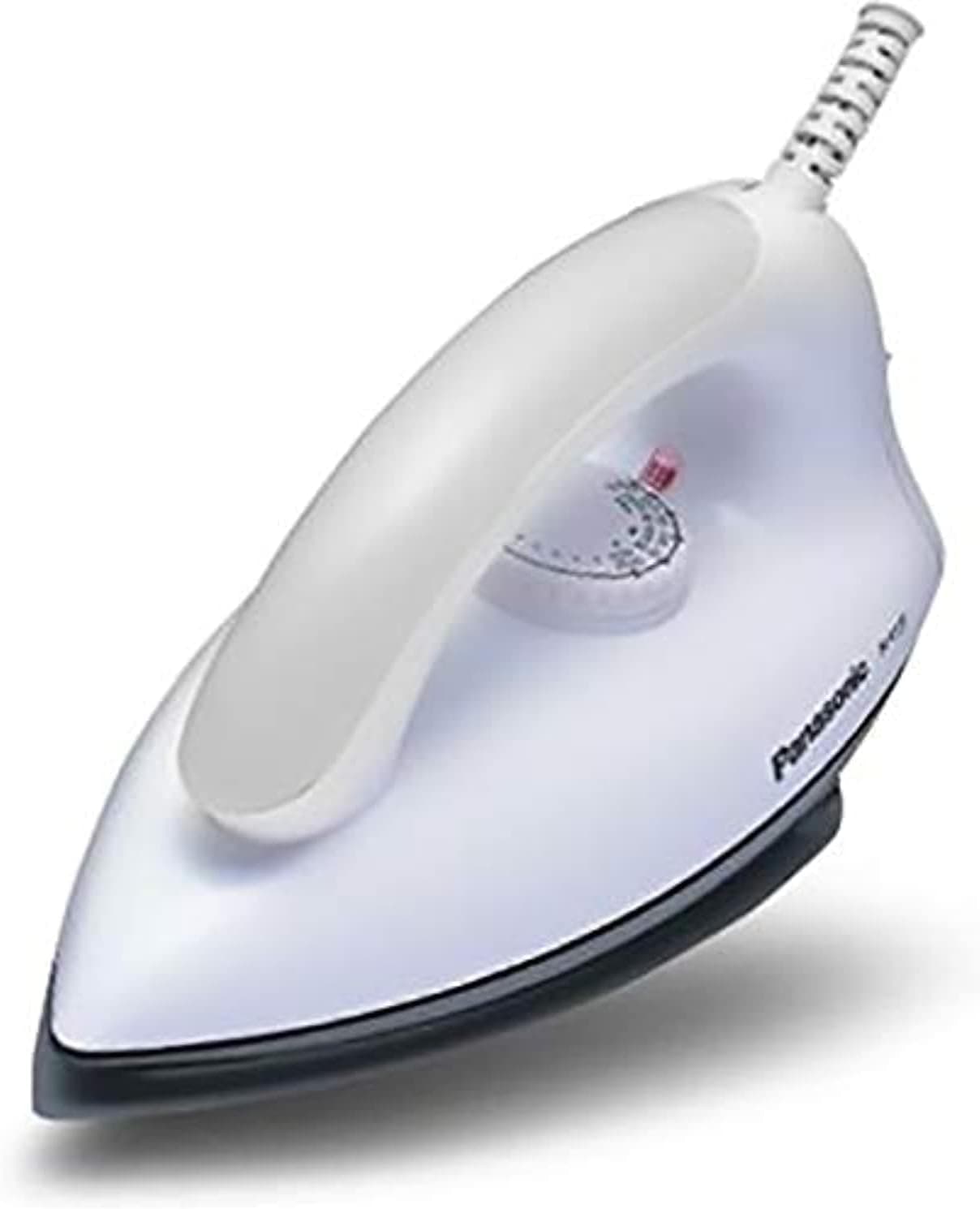 Panasonic 1000w Non-stick Dry Iron, White-ni-317t, White