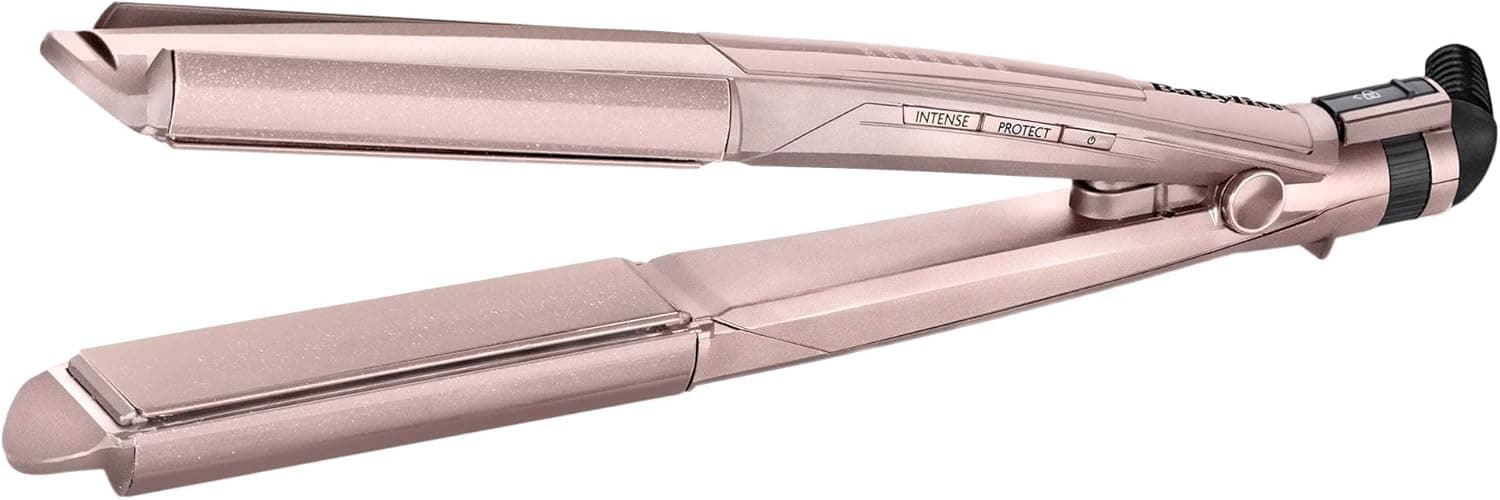 Babyliss Keratine Shine 2in1 Hair Straightener, Pink